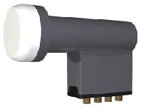 Universal Quattro LNB 40mm - quatro Stromversorgungssystem