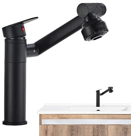 Rubinetto rotante, rubinetto del lavandino del bagno | Rubinetto da bagno rotante a 360°,Rubinetto del filtro, rubinetto a risparmio d'acqua, rubinetto del lavandino per bagno, cucina, lavanderia