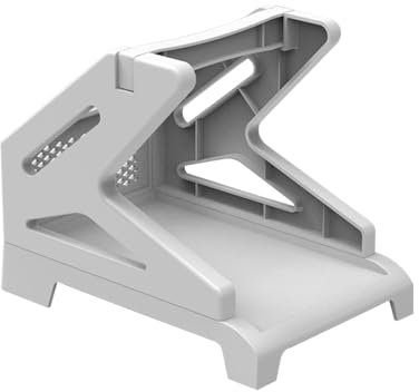 Sarini Soporte de Etiquetas de envío térmico para Rollos y Etiquetas Plegables Adhesivos frágiles para envío Soporte para Impresora de Escritorio Dispensador de Adhesivos Accesorios para el hogar