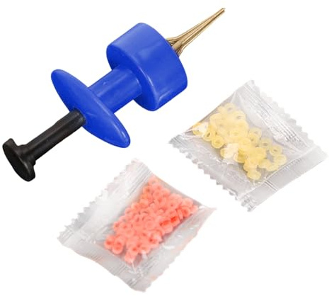 JTQYFI Cebo de pesca portátil Clip profesional de la lombriz de la sangre Clip de pesca accesorios cebo dispositivo