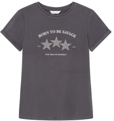 SPRINGFIELD Short Sleeve T-Shirt with Front Graphic Camiseta De Manga Corta Mujer