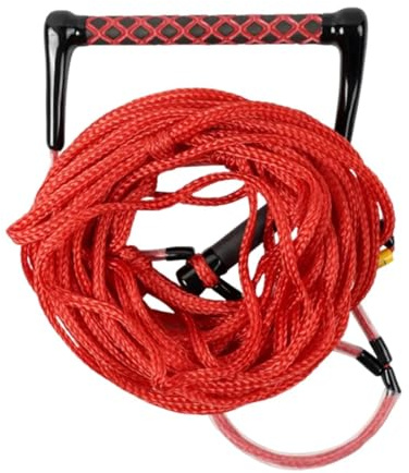 Ronyme Cuerda de esquí acuático de Wakeboard de 75 pies, Agarre cómodo, Multifuncional, Accesorios Profesionales, Mango de EVA, Cuerda de Remolque
