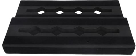 JTLB Gearbeitetes EVA Tragbares Gitarrenpedalbrett, Anti -Slip -Modular -Gitarren -Pedal -Board -Effekte Pedalboard, Platz für 6 Bis 10 Effekt -Pedale, Geeignet für Musiker Im Freien