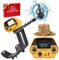 Metalldetektor für Erwachsene Kinder 2 lbs, mit Verstellbarem Vorbau, 7,5 wasserdichte Suchspule,DISC & All Metal2 Modi,Metalldetektoren Set mit LCD-Display,2 Batterien