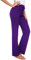 TownCat Trainingshose für Damen, Yoga-Hose, legere Yoga-Hose mit Kordelzug für Yoga und Jogger Violett L
