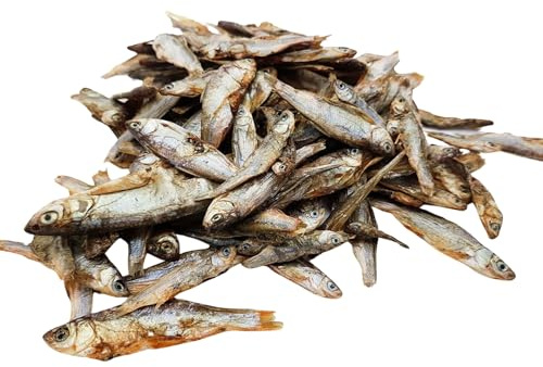 Premium Baltic Sprats Dog Treats - 100% Natural Air-Dried Fish Delight for Dogs | Healthy, Grain, Gluten & Lactose-Free | Hypoallergenic Raw Pet Food | Ideal Training Treats 1 x 100g Sealed Bag