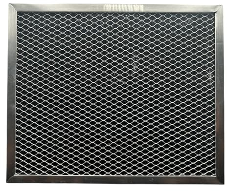WINDON BAY Charcoal Filter for Broan Range Hood – 8.75 x 10.5 x 3/8, Aluminum Mesh, Grease & Odor Replacement – 1 Pack