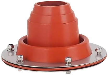 Aymzbd Tent Jack Ignífugo para Tiendas de Campaña Funda de Silicona para Tubo de Estufa Accesorio para Ventilación de Chimenea Protección Resistente Pa, Naranja