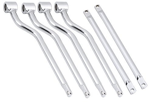 Qiilu Alforjas de la Motocicleta Soporte Bares Kit de Soportes