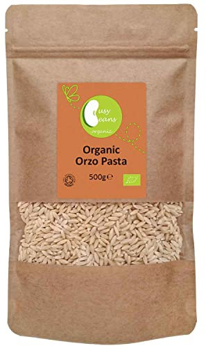 Organic Orzo Pasta - Certified Organic - by Busy Beans Organic (500g)
