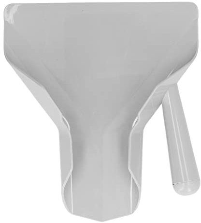 French Fry Bagger Scoop, Popcorn Scoop, Commercial Desserts Scooper for Popcorn, Chips, Candy, Hotels, Buffets, Quick Fill Tool for Bags & Boxes, Right Handle