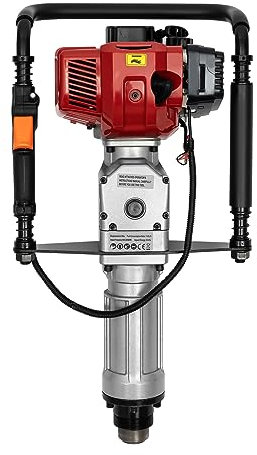 Ahoyadora Gasolina, Rama de Estaca de Gasolina, 52 CC, 2,3 PS, 2 Tiempos, Gasolina, Martillo, Pilotes, Pilotes, Pilotes, Jardinería, Valla para una Serie de Trabajos de Embestido