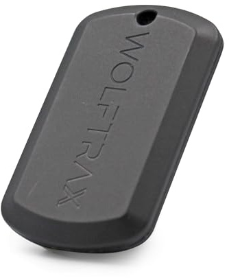 WOLFTRAX GPS Tracker Tag | Works with Apple Find My & Google Hub | UK Made