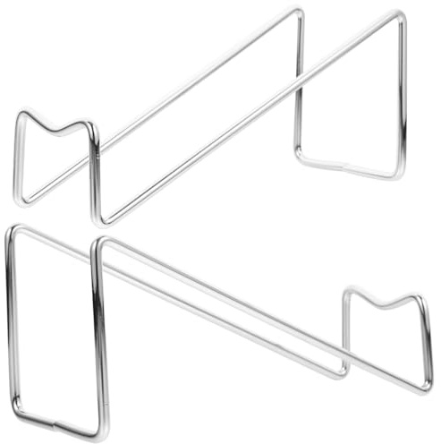 2pcs Single Metal Wine Bottle Display Holder, Table Iron Wire Wine Bottle Racks Simple Liquor Stand Countertop Liquor Drink Container Shelf Minimalist Triangular Holder for Bar Dining Kitchen Silver