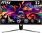 MSI MAG 321CUP QD-OLED 32 Inch UHD Curved Gaming Monitor - 1700R, 3840 x 2160 Quantum Dot OLED Panel, 165Hz / 0.03ms, 99% DCI-P3, ΔE≤2, DisplayHDR True Black 400, DP 1.4a, HDMI 2.1, USB Type-C