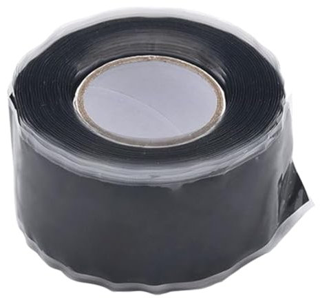 Silikonband sanitär | självhäftande vattentätt band – silikonband sanitärt elektriskt isoleringsband, 1 tum x 15 cm isoleringstejp för industrirör