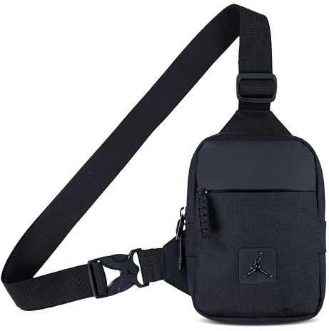 Nike MA9041-023 FRANCHISE HIP BAG Crossbody Bag, Schwarz, Schwarz