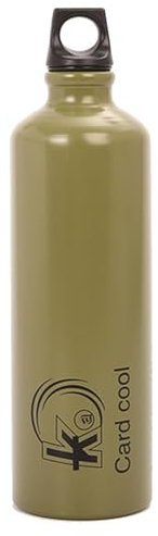 Brennstoffe Speicherflasche - Tragbares mit flüssigem Kraftstoff, 750 ml Metallflüssigkeitsbrenner Container Brennstoffe Additive Flasche | Leckdosen Öllager kann Benzinflüssigkeitsölflasche zum C