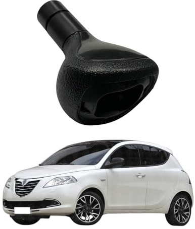 RAEM RICAMBI AUTO Pomello Leva Cambio Nero LANCIA YPSILON 312 2011-2015 5 MARCE Benzina Gas Metano