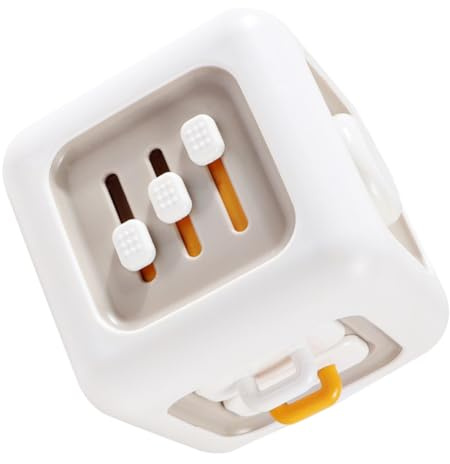 Gogogmee Montessori Busy Cube for Sensory Activity Puzzle Enhances Fine Motor Skills Cognitive Development Early Learning
