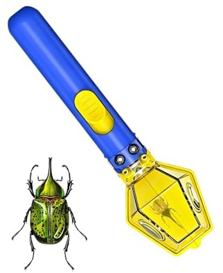 Buģ Catching Tool - 20cm Inséct Catching Tool | Outside Viewer Toy with 6X Magnification Lens | ABS Kids Outdoor Explorer Observation Trap for Boys Girls Nature Learning Adventure