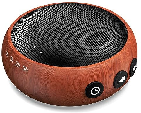 Sound Machine Small White Noise Machine with 30 Soothing Sounds Sleep Machine for Baby Kids Adults Natural Sounds Rain Fan Brown Pink Nosie Machine with 36 Volume Levels for Office Home Travel