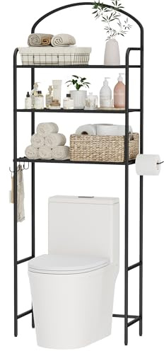 Cerlyunzan 3 Tier Over The Toilet Storage Rack, Bathroom Organizer