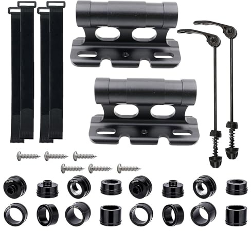Aluminum Alloy Bicycles Fork Mount Car Roof Rack Bicycles Fixed Front Fork Bracket Mount Rack Bike Block Fork Mount