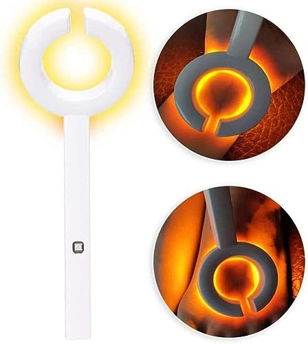 JXYQ Detector de Venas con luz LED, Visor de Venas vasculares infrarrojo, Dispositivo de punción percutánea, Dispositivo de venopunción Blanco