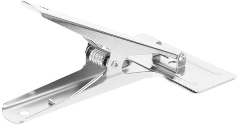 GALPADA Clip per Stoffa in Acciaio Inossidabile Argento, Resistente e Flessibile per Cucito e Quilting, Accessori Pratici per Sarte e Taglio Tessuti