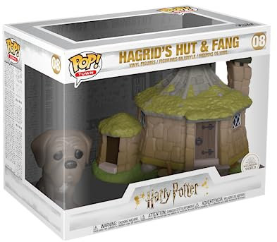 Funko Pop! Town: Harry Potter-Hagrid's Hut mit Fang - Vinyl-Sammelfigur - Geschenkidee - Offizielle Handelswaren - Spielzeug Für Kinder und Erwachsene - Movies Fans - Modellfigur Für Sammler