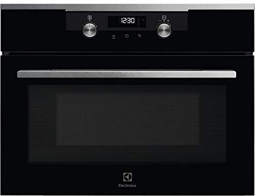 Electrolux Microonde compatto da incasso con 2000 W di potenza KVKDE40X, in acciaio inox