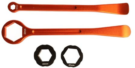 Upgraded Motorcycle Bead Tire Installation Tool Tyre Lever Wrench Tool for Motorbike Scooters Aluminum Tire Tool Tire Lever Tyre Spoon Iron Changing Tool