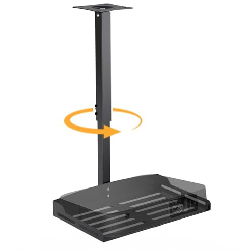 MAWADA Projector Ceiling Mount - Sturdy & 360° Rotation Ceiling Projector Mount for Seamless Projection, Holds up to 11lbs, Perfect for Home Theater Or Office Setup