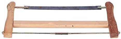 Pilipane Strumento Durevole per La Lavorazione del Legno da Falegname(Piccole Dimensioni (400 mm)), Sostituzione della Lama per Sega con Telaio in Legno di Teak,