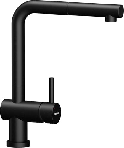 SCHOCK 540128PUR EPOS W - Grifo de cocina con caño extraíble y conexiones estándar (baja presión)