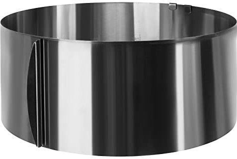 Ruhhy Backring Tortenring verstellbar 12 cm hoch Ø 30cm Kuchenring Profi- Hobbybäcker 18909