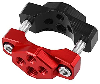 A ABSOPRO Motocicletta Manubrio Specchio Morsetto 17-32mm Faro Supporto Staffa