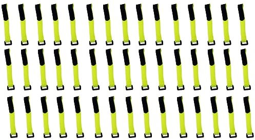 Mikikit 45pièces Bandes Adhésives Réglables pour Gestion De Câbles Et Fixation De Vélos Pratiques Et