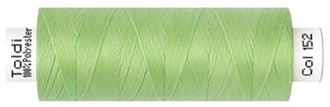 Gütermann Nähgarn Allesnäher TOLDI | 500m | Nähmaschinengarn | 40 Farben (152 hellgrün)