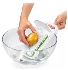 Wintem Spazzola da Cucina per Pulire Frutta e Verdura con Setole Dure in Nylon e Custodia Paraschizzi - Ideale per Igienizzare gli Alimenti per una Maggiore Sicurezza - Comodo e Facile da Pulire