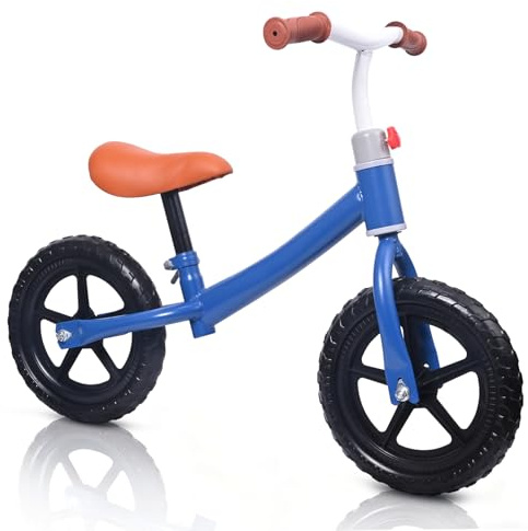 Yigowyigo Draisienne Enfants, dresiennes Enfant 2 Ans, Volant et Selle Réglables en Hauteur, Draisienne jusqu'à 30 kg, Roues de 12 , poignées en Caoutchouc, Vélo sans Pédale Vélo Bébé de 2-6 Ans