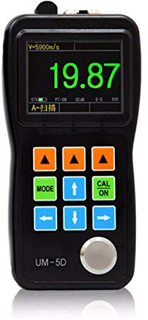 Lifyn2 Measuring Instrument 3 in 1 UM-5D High Precision Ultrasonic Thickness Gauge Paint Thickness Gauge Coating Thickness Gauge