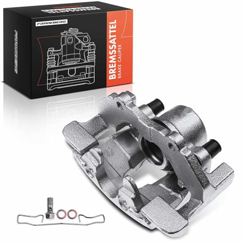 Frankberg Pinza Freno Pinza del Freno Anteriore Sinistra Con Staffa (Distanza di Fori della Staffa 90mm) Compatibile con Focus Ku.g.a I Ku.g.a II C-MAX 3 BK ECOSPORT 5 CR19 V50 Replace# AV612B302AA