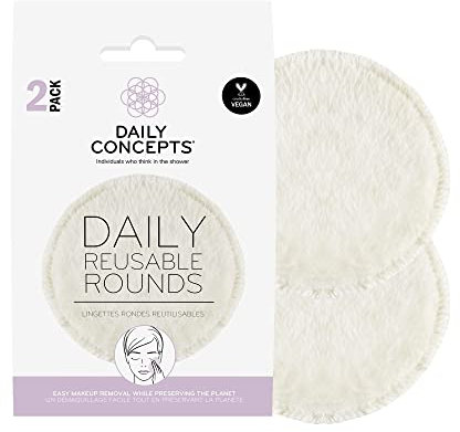 Reusable Cotton Makeup Removal Rounds by Daily Concepts