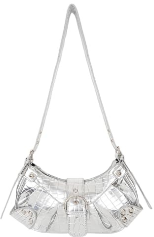 Aulenge Y2K Bolso De Hombro Mujeres Shopper Bolso De Mano De PU Cuero Para El Trabajo Moda Bolso De Commuting Con Cierre Magnético Ligero Bolso Diario Para Mujeres