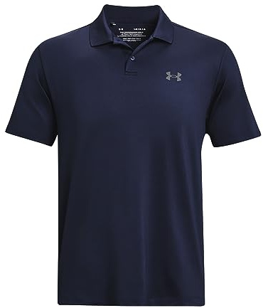 Under Armour Performance 3.0 Poloshirt blau, L Herren