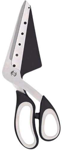 Tubayia Forbici per pizza in acciaio inox – Idea regalo premium portatile multifunzione professionale design rimovibile – tagliapizza