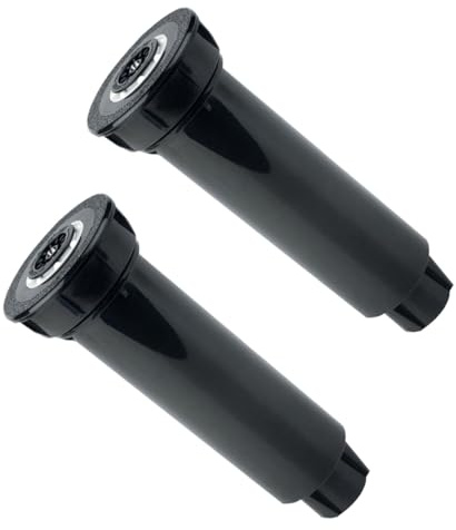 Balacoo Irrigatore a Scomparsa da Giardino Automatico in Abs per Irrigazione Prato 2 Pezzi, Spruzzatore Interrato Multiuso per Irrigatore Rotante