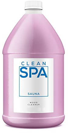 Sauna Wood Cleaner 1 Gallon | Protects Against Cracking & Residue Build-Up | Safe Natural Formula with Fresh Fragrance for Sauna Maintenance